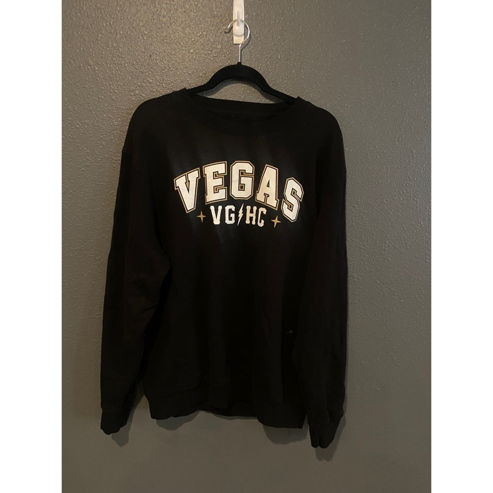 Vegas Graphic Black Sweatshirt